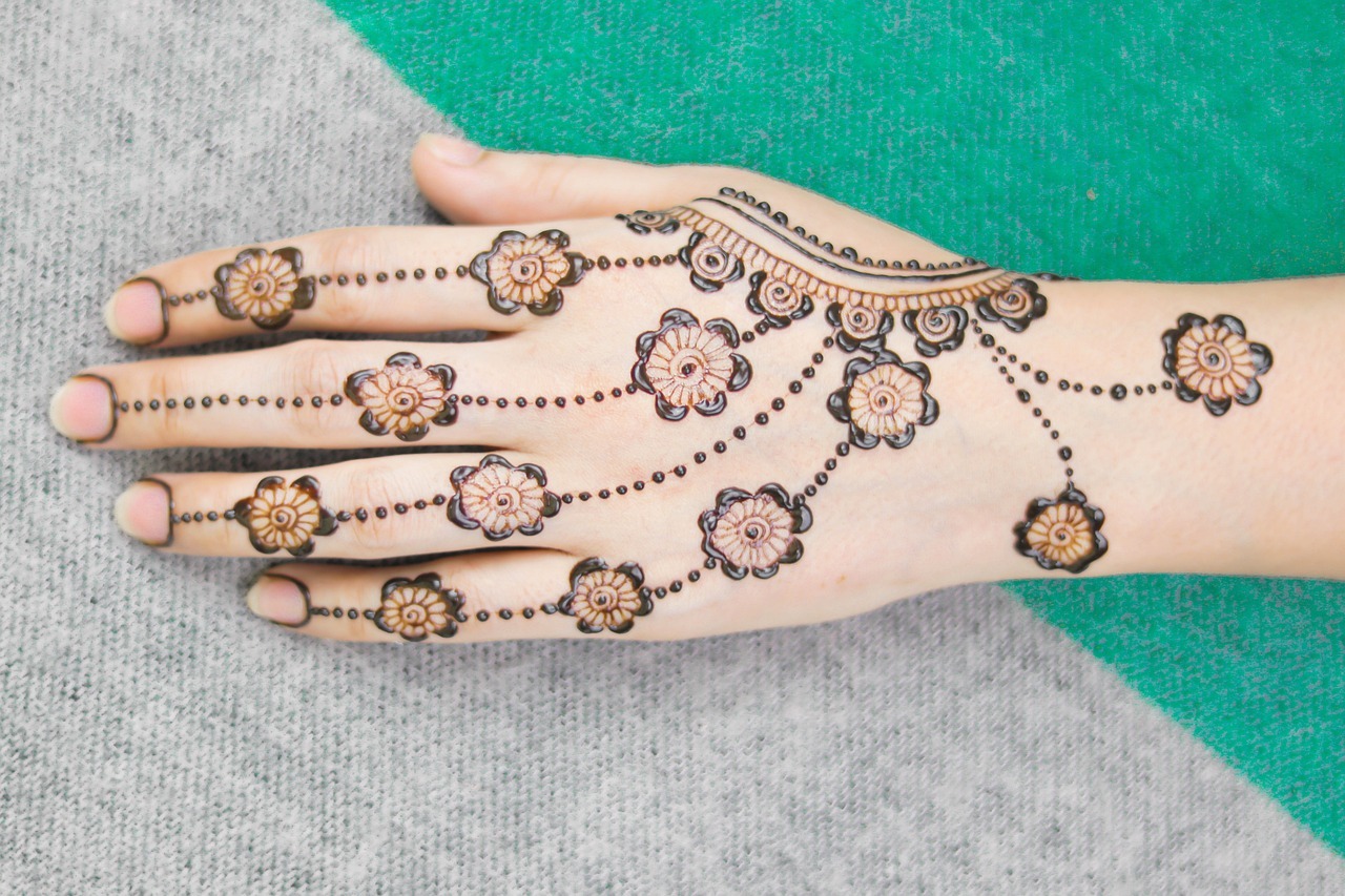 Motiv Henna tetování